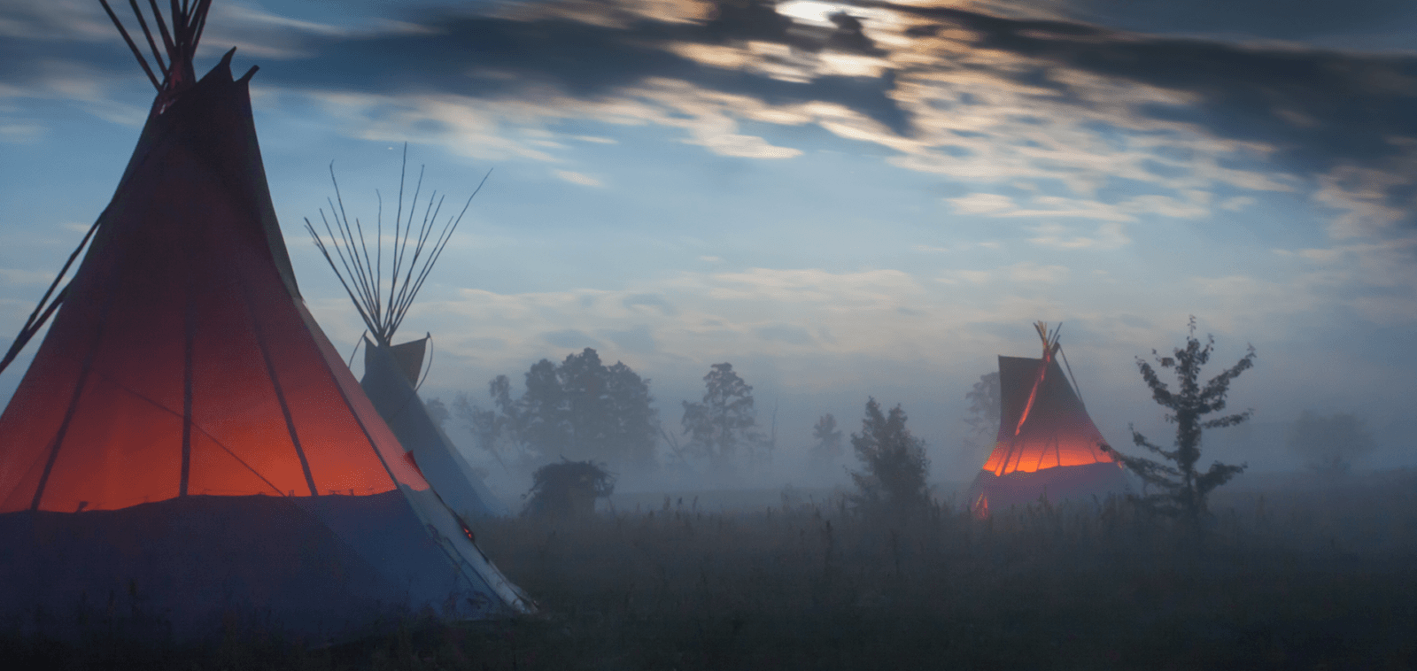 Photo of teepees